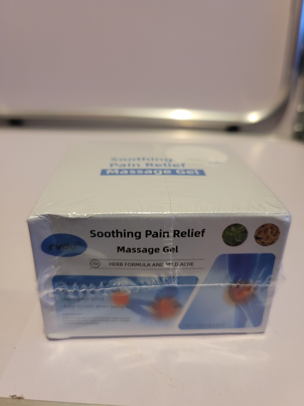 Soothing Pain Relief Massage Gel - White (Unbranded)